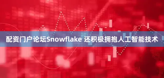 配资门户论坛Snowflake 还积极拥抱人工智能技术